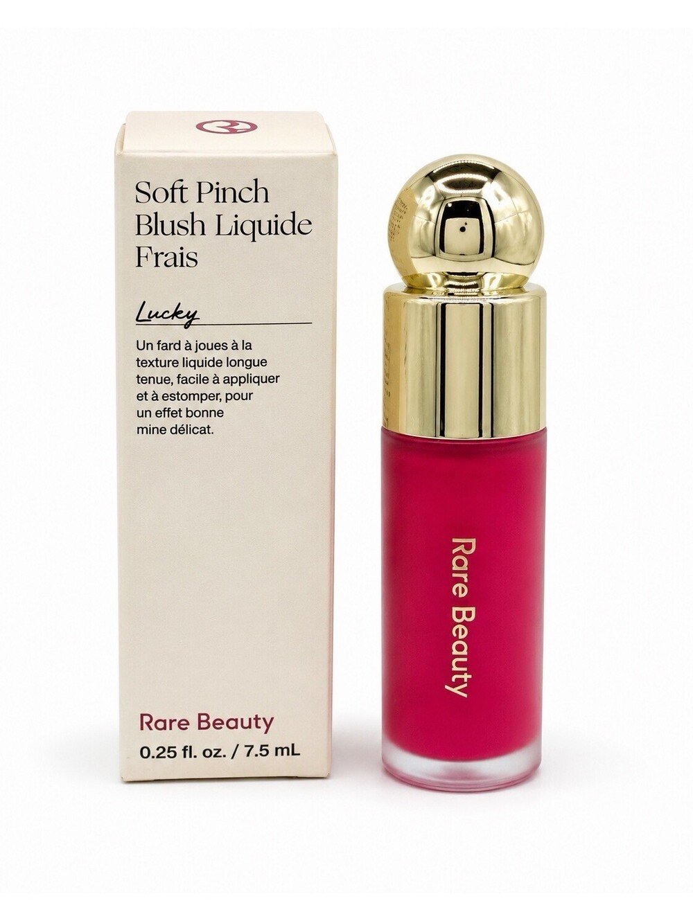 Rare Beauty Soft Pinch Liquid Blush Lucky 7.5ml 0.25oz Full Size New In Box
